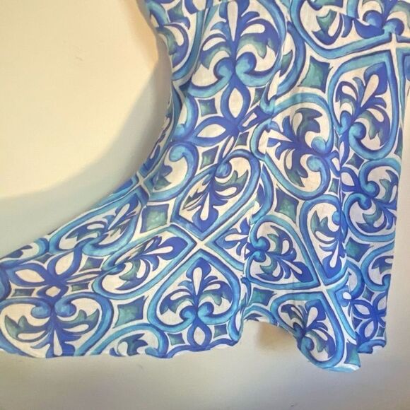 Made in Italy Italian linen dress from a boutique in positano - Picture 11 of 12